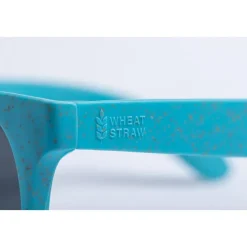 Okulary przeciwsłoneczne ze słomy pszenicznej / Niebieski V8344-11
