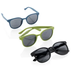 Okulary przeciwsłoneczne ze słomy pszenicznej / Czarny P453.911
