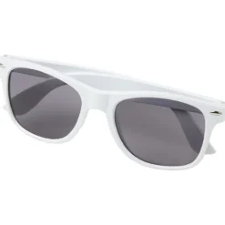 Okulary przeciwsłoneczne z plastiku PET z recyklingu Sun Ray / Biały 12700401