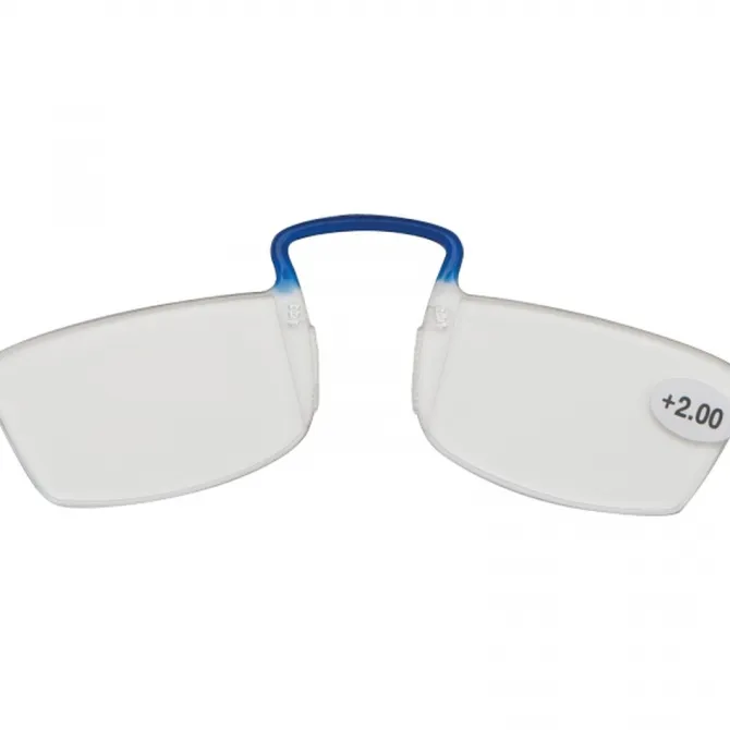 Okulary +2.00 z etui do smartfona CESARE / Czarny 5075503