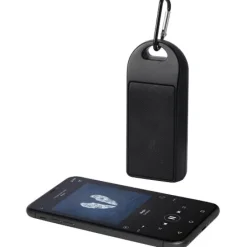 Omni głośnik Bluetooth® IPX4 o mocy 3 W z tworzyw sztucznych pochodzących z recyklingu z certyfikatem RCS / Czarny 12433390