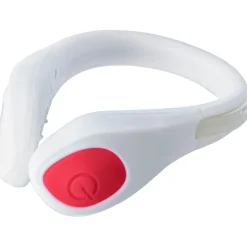 Opaska na kostkę, lampka LED / Biało-czerwony V8717-52