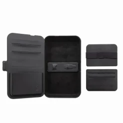 Organizer podróżny, ładowarka bezprzewodowa 3 w 1, 15W / Czarny P309.0501