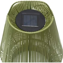 Originalhome Lampion przenośny abażur z recyklingu / Zielony 12449161