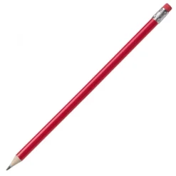 Ołówek z gumką HICKORY / Czerwony 039305