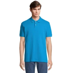 PACIFIC MEN POLO / Aqua S04439-AQ-M