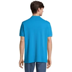 PACIFIC MEN POLO / Aqua S04439-AQ-XXL