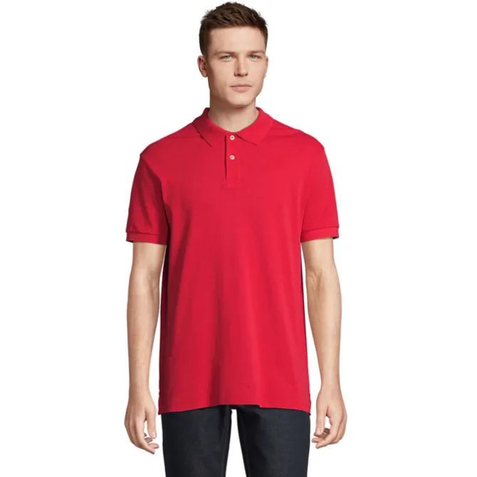 PACIFIC MEN POLO / Czerwony S04439-RD-XXL