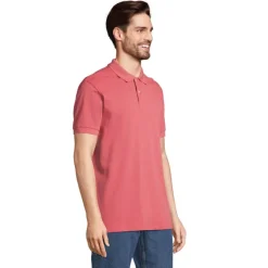 PACIFIC MEN POLO / Folk Pink Twin S04439-FY-XL