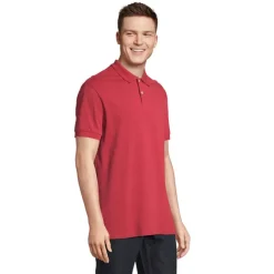 PACIFIC MEN POLO / Folk Red Twin S04439-FR-L