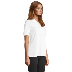 PACIFIC WOMEN POLO / Bialy S04440-WH-3XL