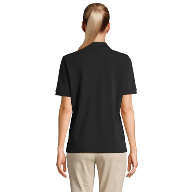 PACIFIC WOMEN POLO / Czarny / Czarny Opal S04440-BK-XXL