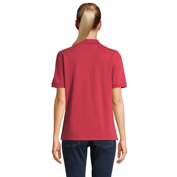 PACIFIC WOMEN POLO / Folk Red Twin S04440-FR-XS