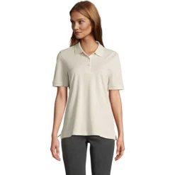 PACIFIC WOMEN POLO / Natural S04440-NA-L