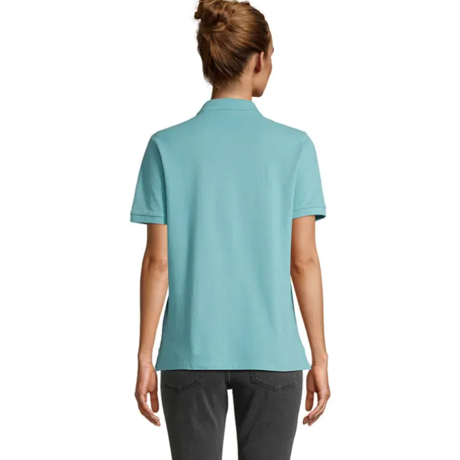PACIFIC WOMEN POLO / Pool Blue S04440-BP-L