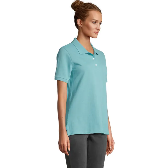 PACIFIC WOMEN POLO / Pool Blue S04440-BP-S
