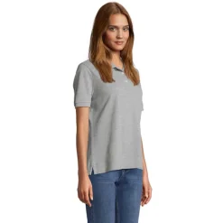 PACIFIC WOMEN POLO / Szary Melanż 2 S04440-GY-XS