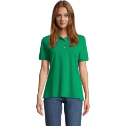 PACIFIC WOMEN POLO / Zielony S04440-KG-XXL
