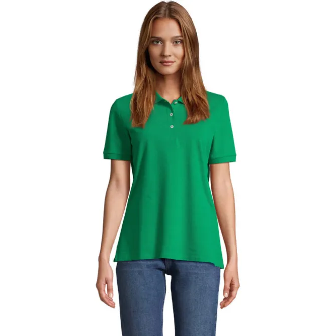 PACIFIC WOMEN POLO / Zielony S04440-KG-XXL