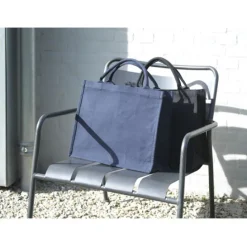 Page torba na zakupy z materiału z recyklingu o gramaturze 500 g/m² / Zielony 12071161