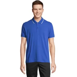 PALERMO POLO SHIRT / Królewski Niebieski/biały S04769-RW-S