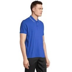 PALERMO POLO SHIRT / Królewski Niebieski/biały S04769-RW-S