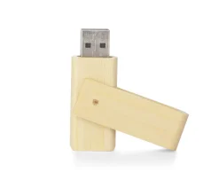 Pamięć USB bambusowa TWISTER 16 GB / Brązowy 44088