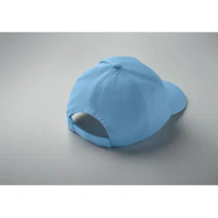 5-panelowa czapka z daszkiem / Baby Blue MO1447-66