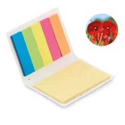 Papierowy notatnik z nasionami / Biały MO6510-06