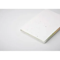 Papierowy notatnik z nasionami / Biały MO6510-06