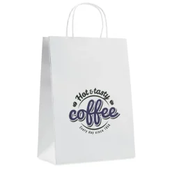 Paprierowa torebka duża 150 gr / Biały MO8809-06