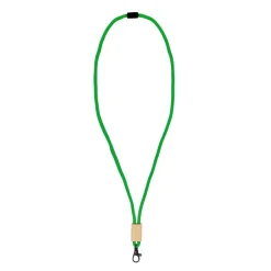 Paracord R-PET lanyard / Zielony LT95306-N0031