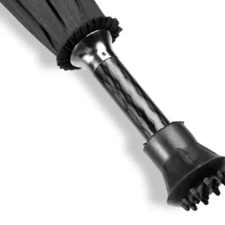 Parasol automatyczny Charles Dickens®, laska / Czarny V4156-03