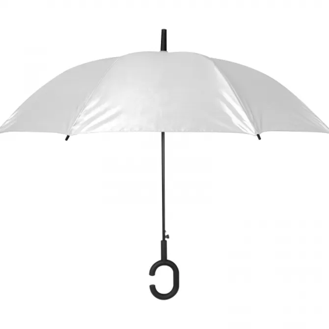 Parasol automatyczny ø103 cm ALEKSANDRA / Biały 4139106