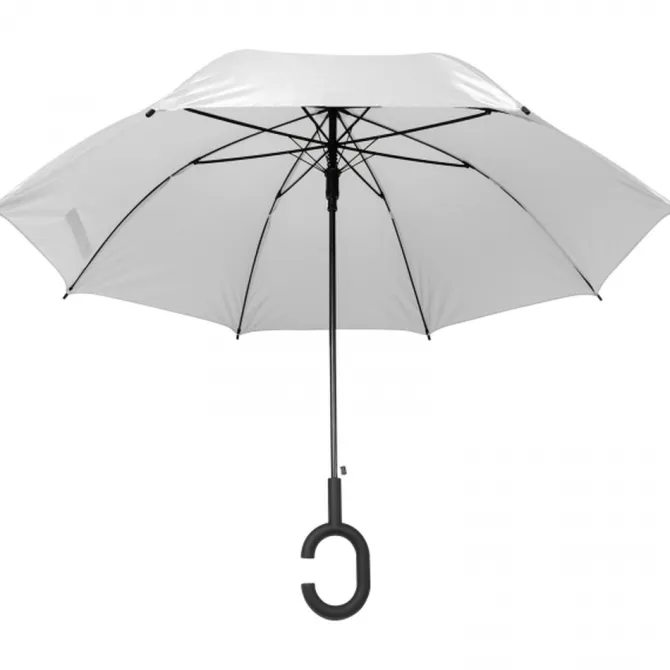 Parasol automatyczny ø103 cm ALEKSANDRA / Biały 4139106