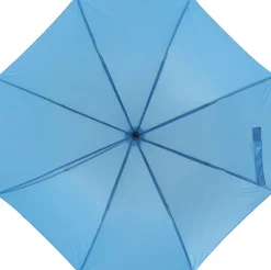 Parasol automatyczny drewniany Ø105 cm NANCY / Jasnoniebieski 513124