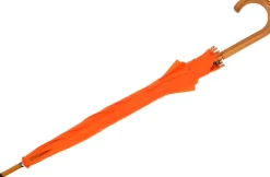 Parasol automatyczny drewniany Ø105 cm NANCY / Pomarańczowy 513110
