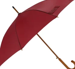Parasol automatyczny drewniany Ø105 cm NANCY / Zielony 513109