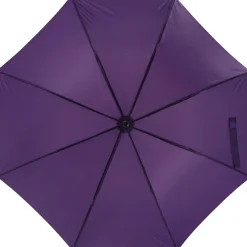 Parasol automatyczny drewniany Ø105 cm NANCY / Fioletowy 513112