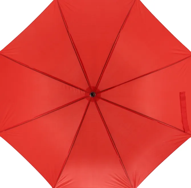 Parasol automatyczny drewniany Ø105 cm NANCY / Czerwony 513105