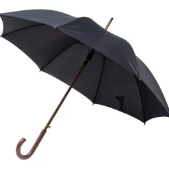 Parasol automatyczny RPET / Czarny V0790-03