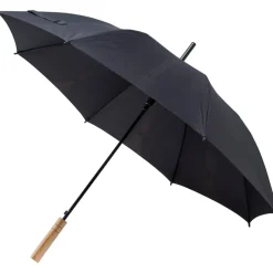 Parasol automatyczny RPET / Czarny V0791-03