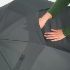 Parasol automatyczny XXL do gry w golfa ø132 cm HENNING / Czarny 4345203