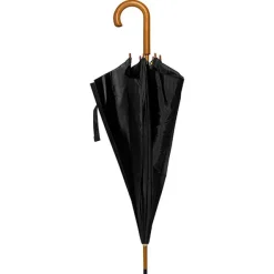 Parasol automatyczny z drewnianą rączką / Granatowy IP35038465