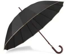 Parasol EVITA 16 panelowy / Czarny 37030-02