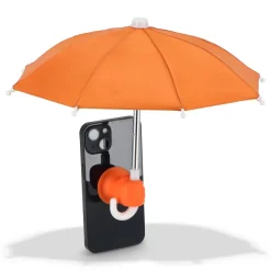 Parasolka z uchwytem przyssawkowym do telefonu  / Zielony LT97123-N0031
