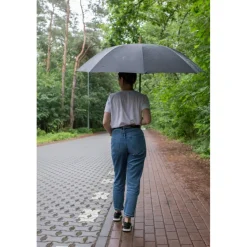 Parasol manualny RPET | Keelan / Czarny V1850-03