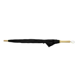 Parasol manualny RPET | Keelan / Czarny V1850-03
