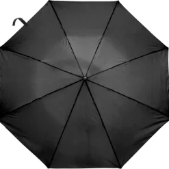 Parasol manualny, składany / Czarny V4215-03