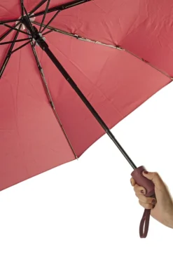 Parasol składany REGO / Bordowy 37044-11